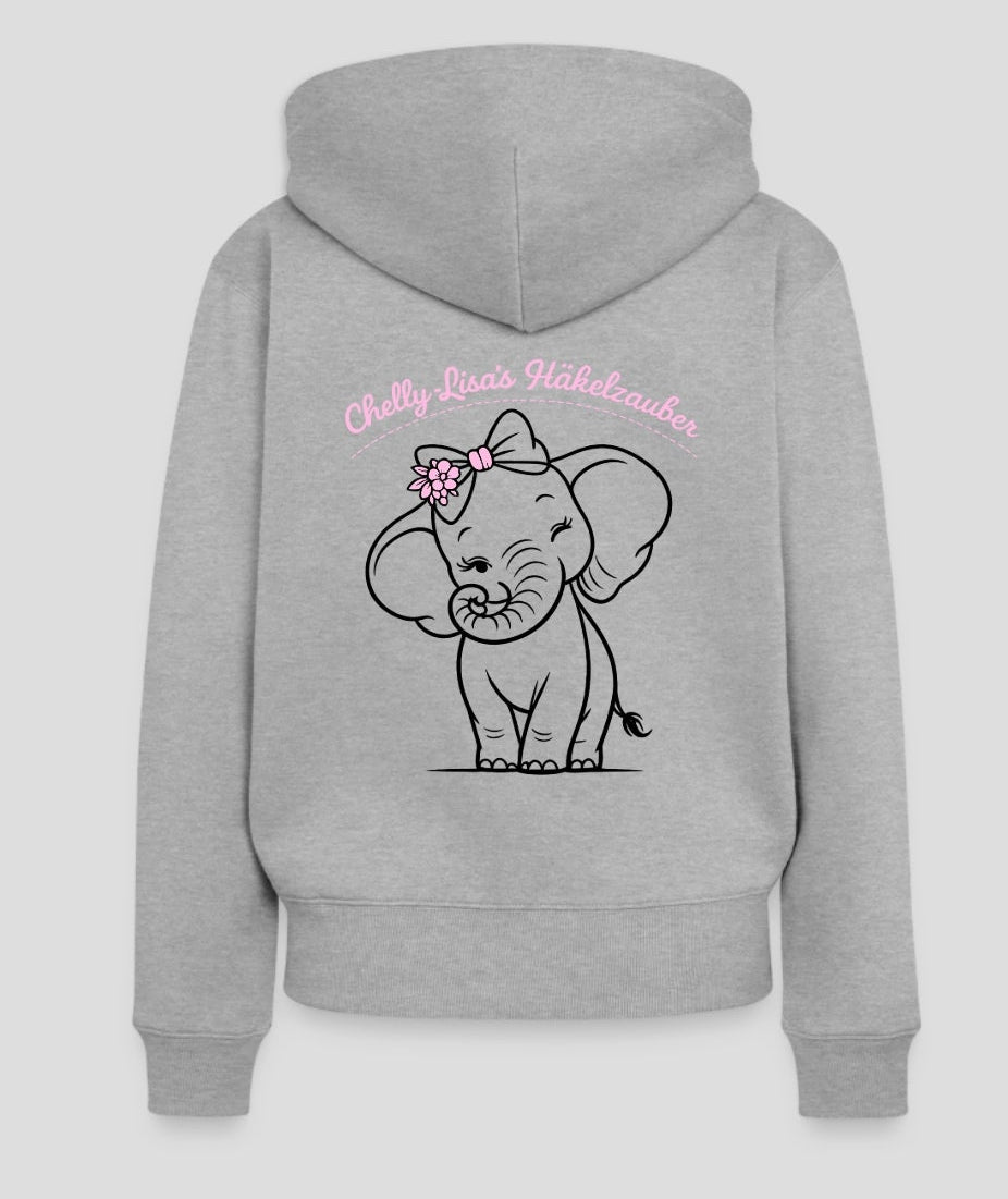 Grauer Zipper (Elefant)