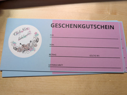 Geschenkgutschein