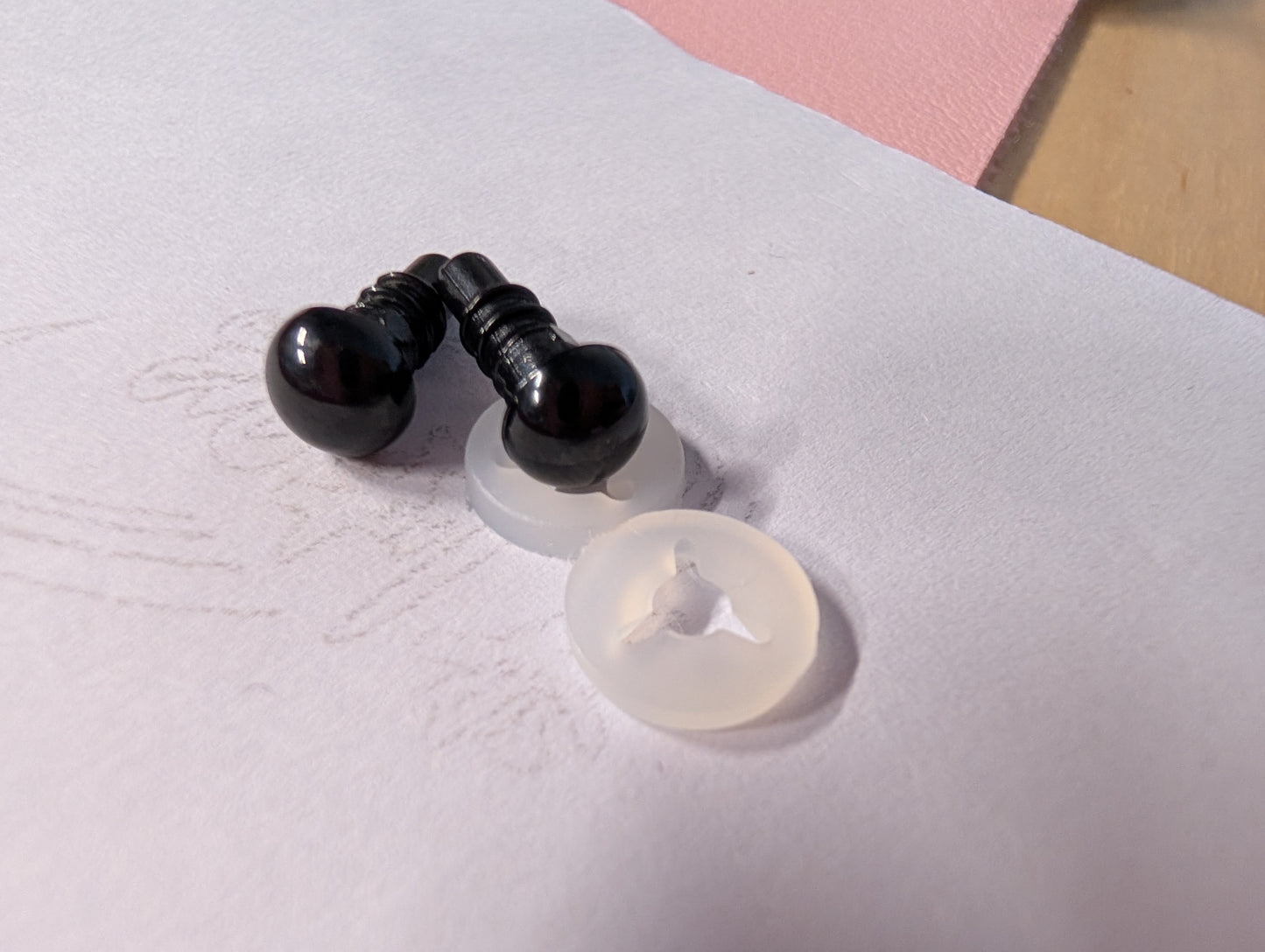 6mm Augen paar