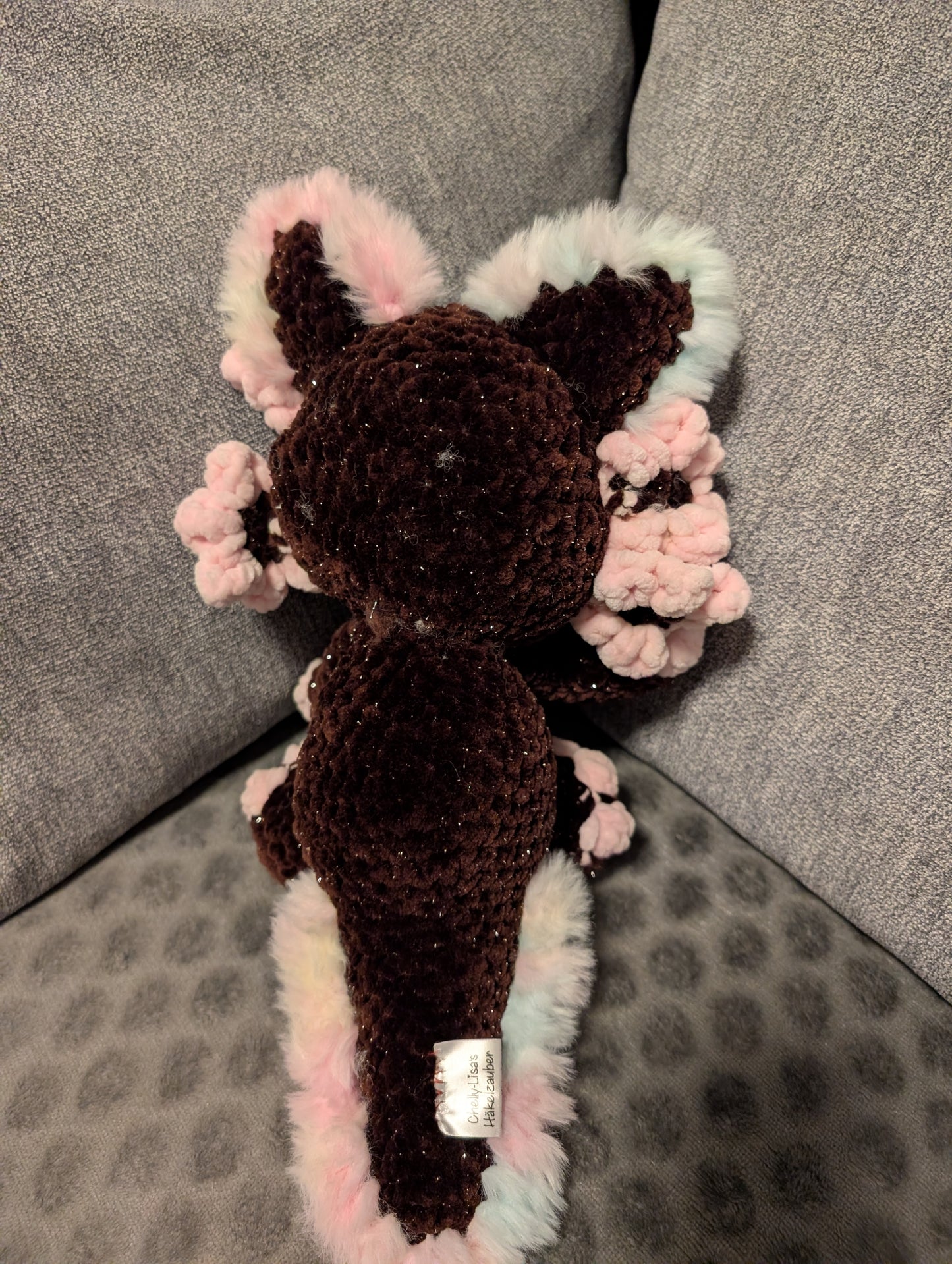 Axelottel Kitty (Braun Glitzer)