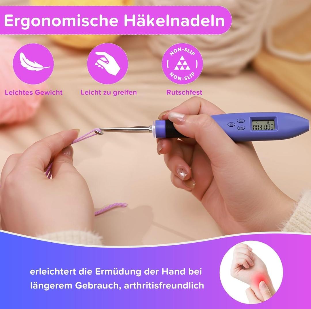 Elektrische häkelnadel (Vorbestellung)